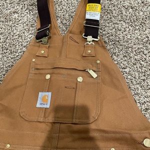 Carhart bibs- flame resistant ; insulated